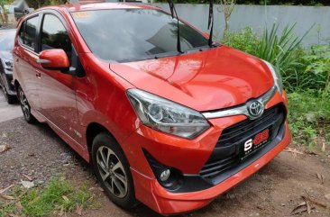 Orange Toyota Wigo 2020 