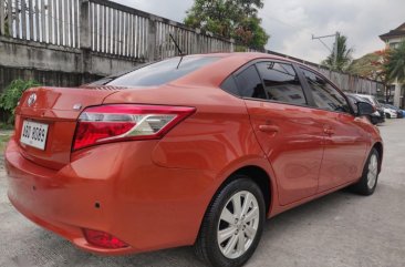 Orange Toyota Vios 2015 