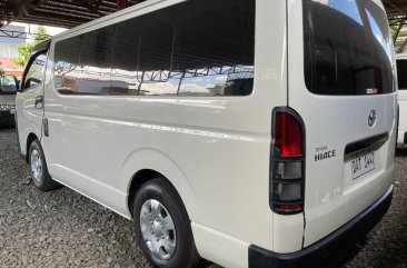  White Toyota Hiace 2021