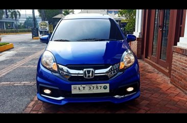Blue Honda Mobilio 2016 for sale in Cainta
