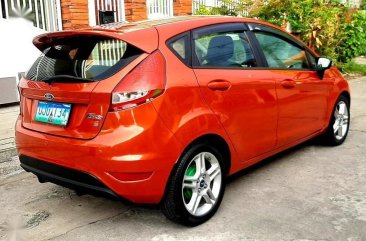 Selling Orange Ford Fiesta 2013