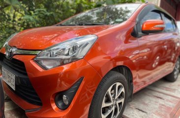 Sell Orange 2019 Toyota Wigo