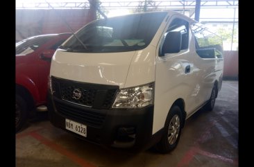 White Nissan NV350 Urvan 2018 for sale in Quezon