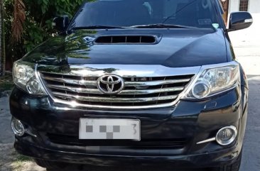 Black Toyota Fortuner 2015 for sale in Apalit