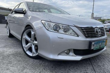 Silver Toyota Camry 2013 