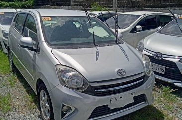 Brightsilver Toyota Wigo 2017 for sale in Paranaque