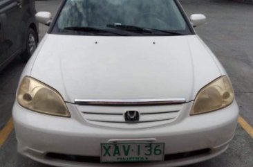 Sell White 2001 Honda Civic