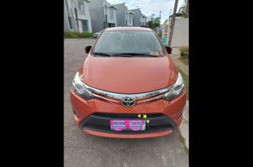 Selling Orange Toyota Vios 2014 in Calamba