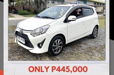 White Toyota Wigo 2018