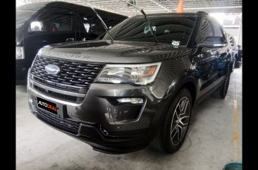 Grey Ford Explorer 2018 for sale in Pasig