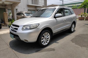 Pearl White Hyundai Santa Fe 2007 for sale in Marikina