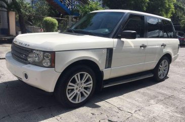  White Land Rover Range Rover Sport 2009 