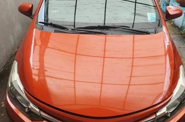 Selling Orange Toyota Vios 2016 in Manila