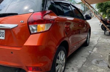 Selling Orange Toyota Yaris 2016