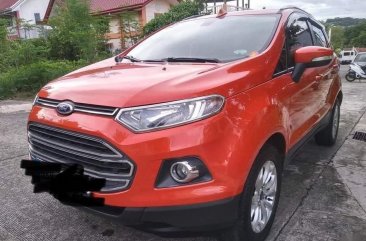 Selling Orange Ford Fiesta 2014