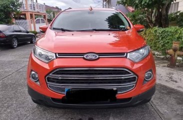 Selling Orange Ford Fiesta 2014