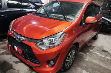 Orange Toyota Wigo 2018 Manual