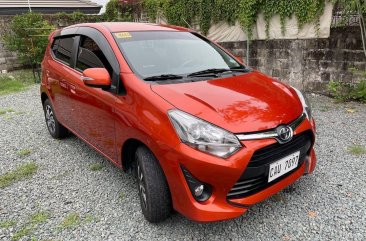 Orange Toyota Wigo 2020