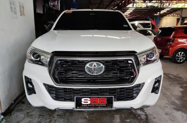 White Toyota Hilux Conquest 2.4 4x2 2019 