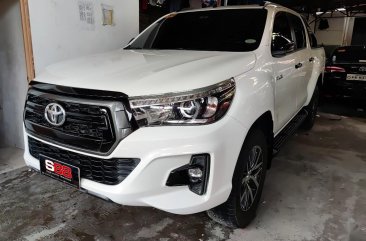 White Toyota Hilux Conquest 2.4 4x2 2019 