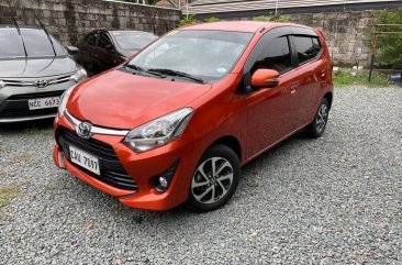 Orange Toyota Wigo 2020