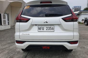 Pearl White Mitsubishi Xpander 2019 