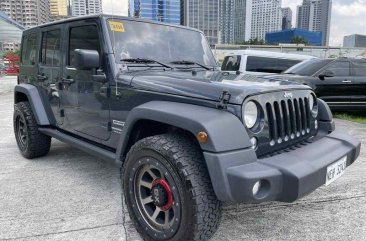 Grey Jeep Wrangler 2018 for sale in San Juan