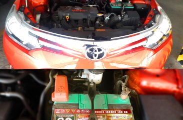 Orange Toyota Vios 2016 for sale in Marikina