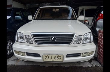 Selling White Lexus LX 2001 in Cainta