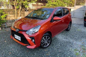 Selling Orange Toyota Wigo 2020 in Quezon