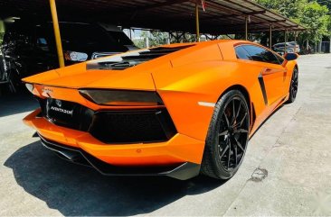 Orange Lamborghini Aventador 2013 for sale in Pasig