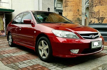 Selling Red Honda Civic 2004 in Navotas