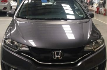 Grey Honda Jazz 2017 for sale in Quezon