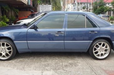 Blue Mercedes-Benz W124 1990 for sale in Makati