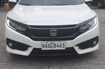 White Honda Civic 2017 for sale in Quezon