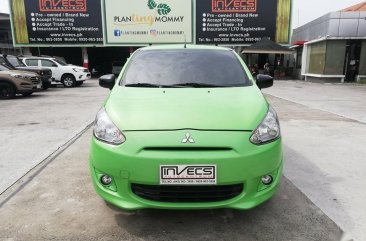 Green Mitsubishi Mirage 2013 for sale in San Fernando