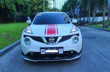 Pearl White Nissan Juke 2015 for sale in Automatic