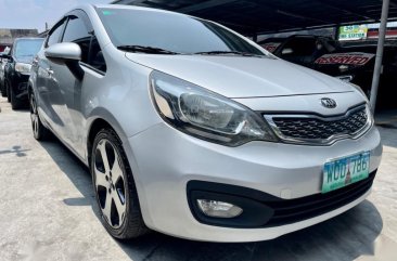 Brightsilver Kia Rio 2013 for sale in Las Piñas