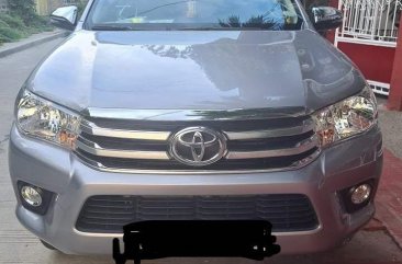 Selling Brightsilver Toyota Hilux 2020 in Valenzuela
