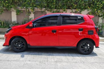 Red Toyota Wigo 2020 for sale in Quezon