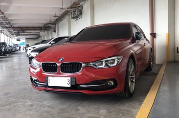 Selling Red BMW 320D 2017 in Makati