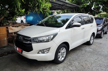 Selling Pearl White Toyota Innova 2018 in Quezon
