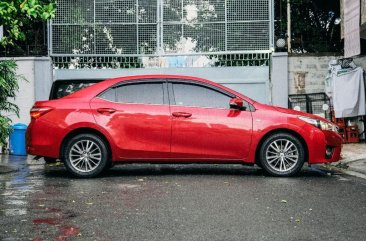 Red Toyota Corolla Altis 2014 for sale in Makati