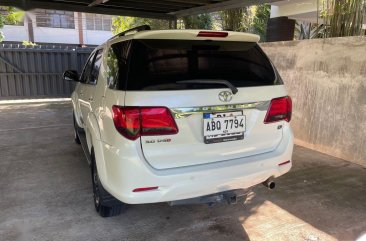 Selling Pearl White 2016 Toyota Fortuner in Davao