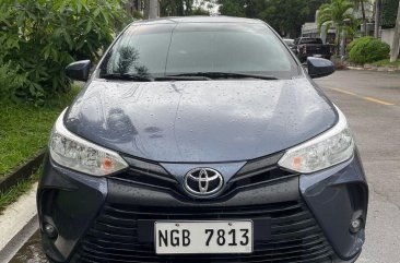 Selling Blue Toyota Vios 2021 in Las Piñas