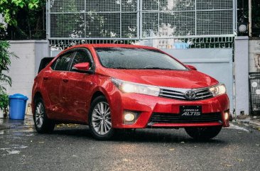 Red Toyota Corolla Altis 2014 for sale in Makati