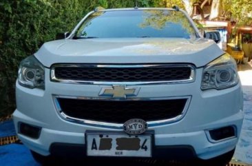 Selling White Chevrolet Trailblazer 2014 in Quezon