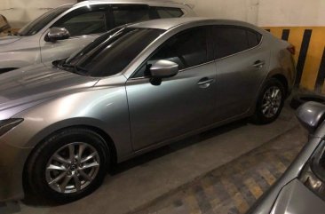 Silver Mazda 3 2015 for sale in Manila