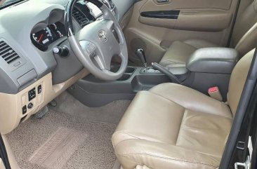 Black Toyota Fortuner 2013 for sale in Mandaue