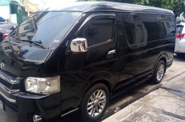 Black Toyota Hiace 2016 for sale in Quezon